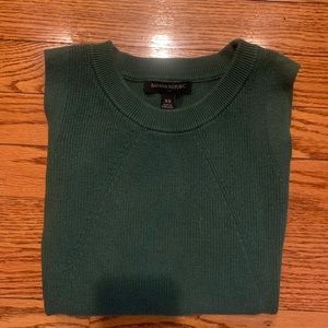 Army green banana republic sweater vest